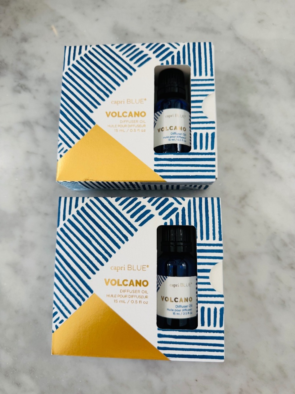 Capri Blue Volcano Fragrance Diffuser Oil – 2-Piece Bundle – 0.5 oz Each NEW